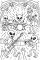 Galactic Gig Under Stage Lights