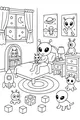 Moonlit Snuggles in Alien Bedroom