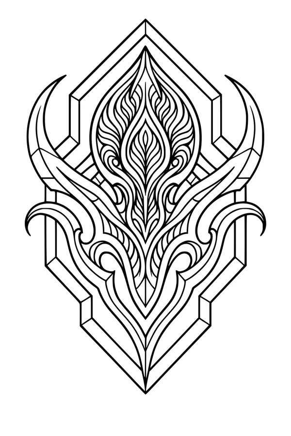 Star Hive Alien Crest