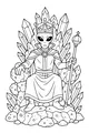 Crystal Throne Moon King