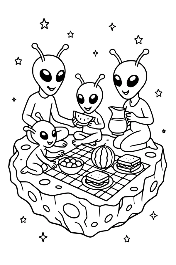 Starlight Picnic on the Rock