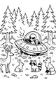Forest Welcome for the Little Space Pilot
