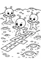Moon Hop With Friendly Aliens