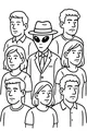 The Visitor in the Hat