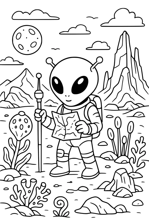 Little Scout Maps a New Planet