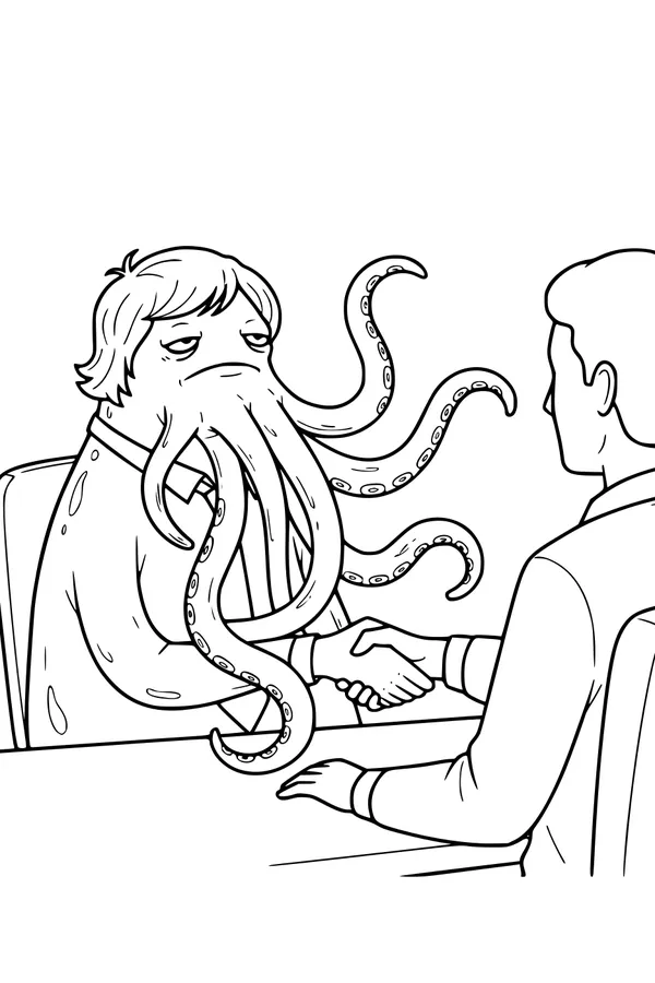 Handshake With Mr. Tentacles