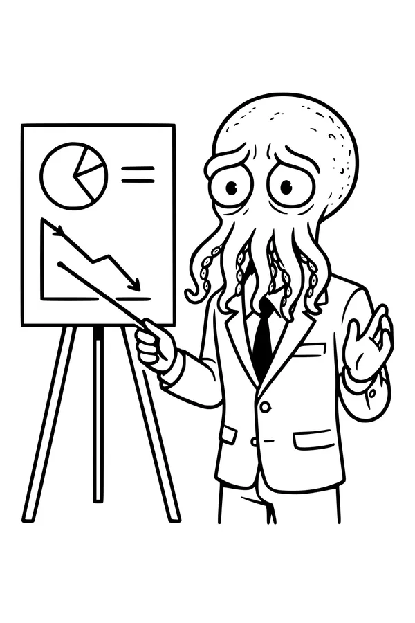 Professor Zog's Big Chart Meeting
