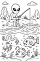 Alien Fishing at Ripple Pond