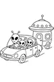 Alien Family Road Trip With UFO Camper