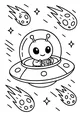 Starlight Pilot in a Friendly Saucer