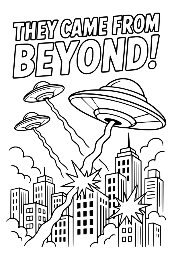 Saucers Over the Skyline