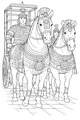 Parade of Brave Horses and Warriors