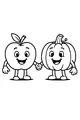 Apple and Pumpkin Best Buds