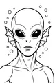 Star Swimmer From the Blue Moon