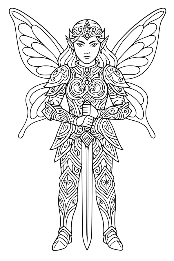 Bright Blade Fairy Knight
