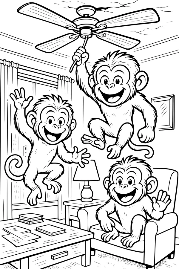 Baboon Brothers' Living Room Playground
