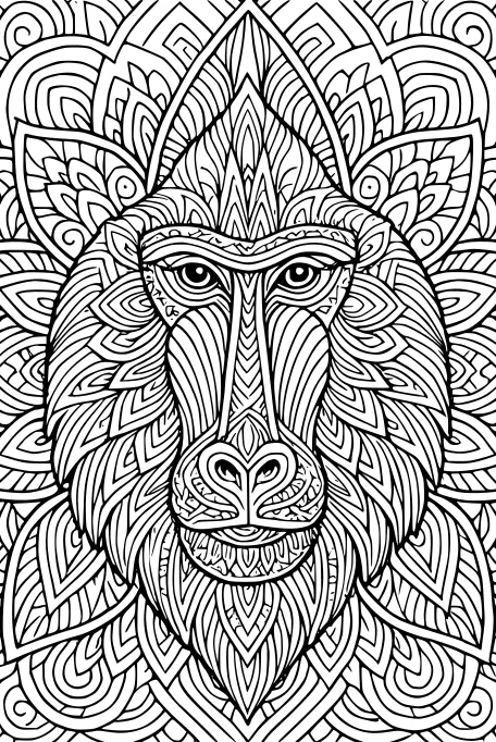 The Baboon’s Fancy Jungle Crown