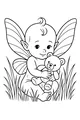 Baby Fairy Hugs Teddy