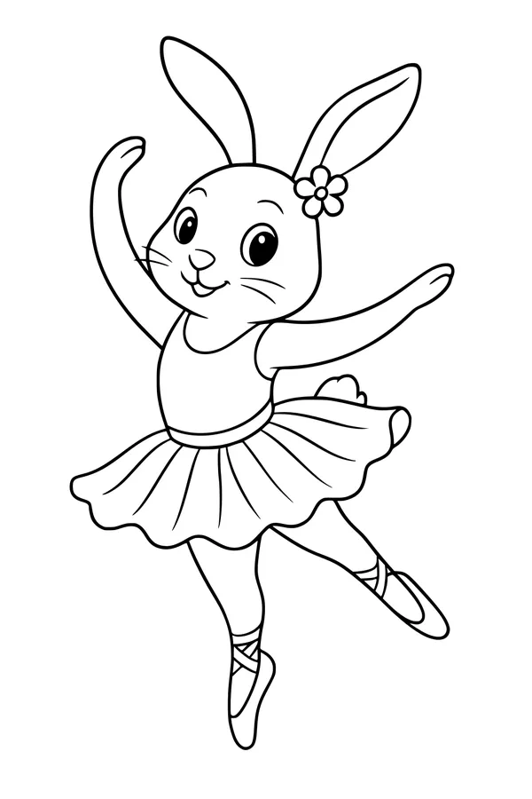 Twirl of the Ballet Bunny