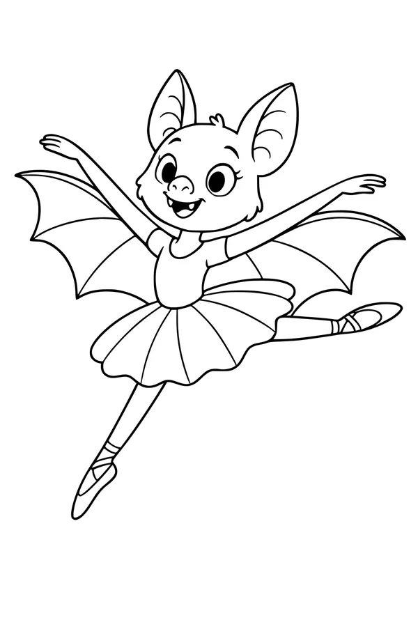 Bella the Bat Dances on Her Toes