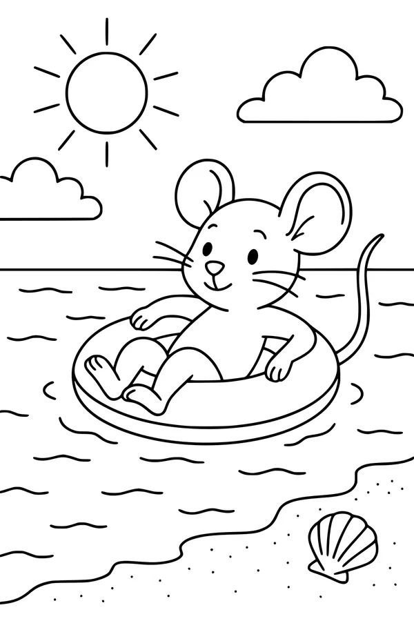 Sunny Day at Mouse Beach