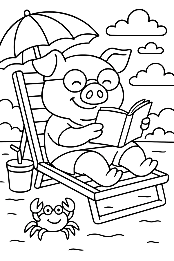 Piggy’s Beach Day Book Break