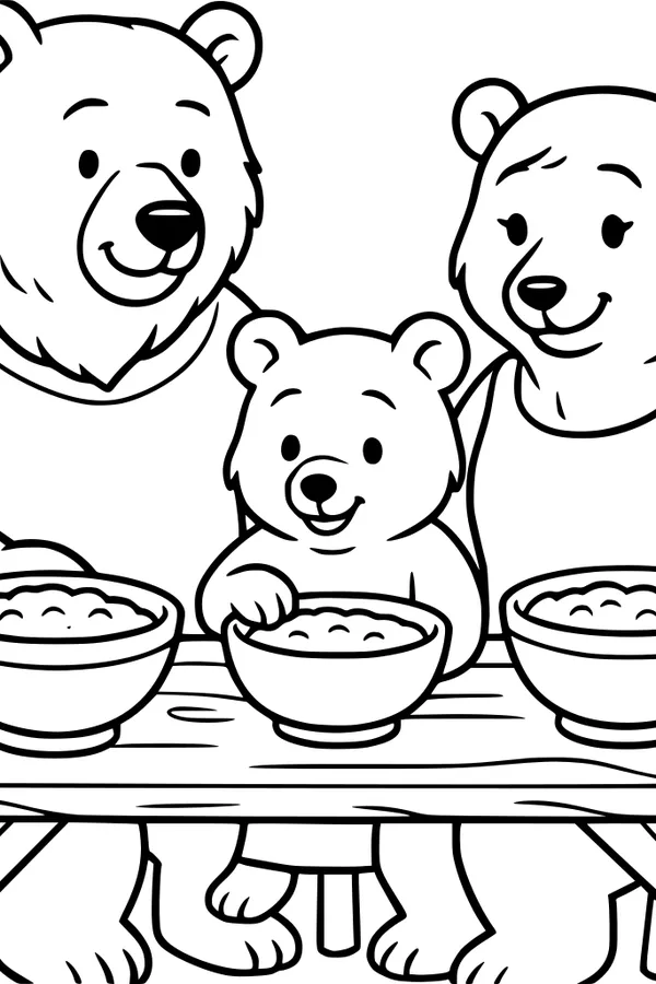 Breakfast with the Three Bears