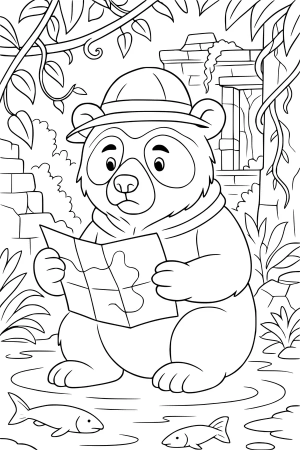Benny Bear’s Jungle Map Surprise