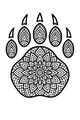 Bear Paw Full of Patterns and Magic