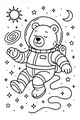 Bruno the Bear Floats Through Space