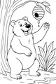 Honey Drop by the Forest Tree