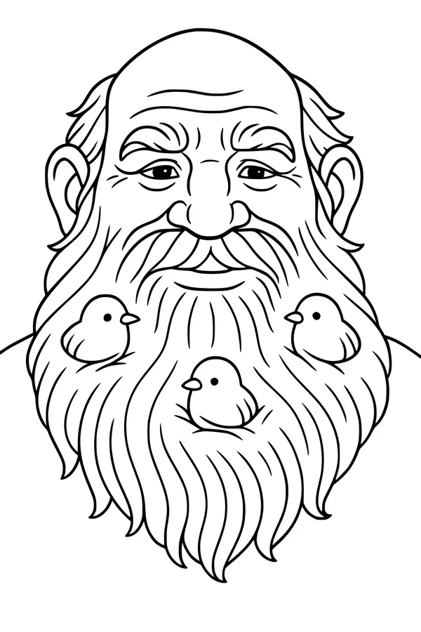 Grandpa Giant and the Beard Birds