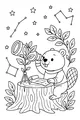 Stargazing Beaver’s Nighttime Discovery
