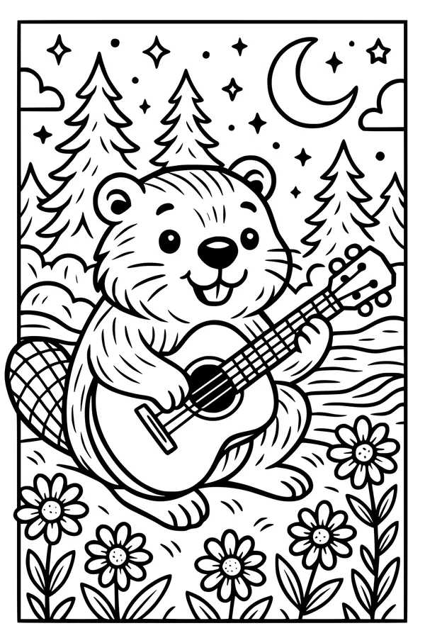 Starry Song Beside the Beaver Pond