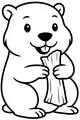 Busy Beaver and His Favorite Snack