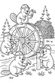 Busy Beavers Build a River Wheel