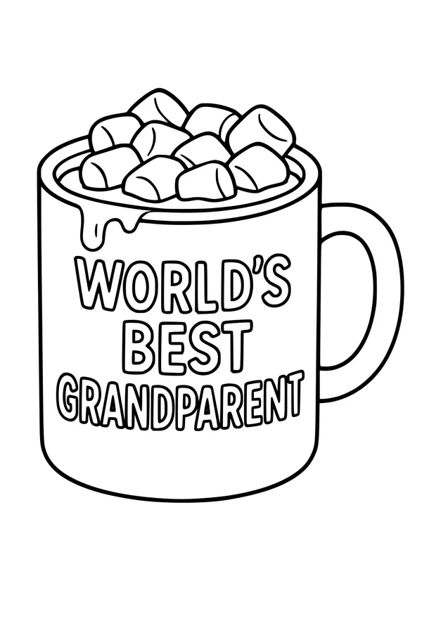 Best Grandparent Cocoa Mug