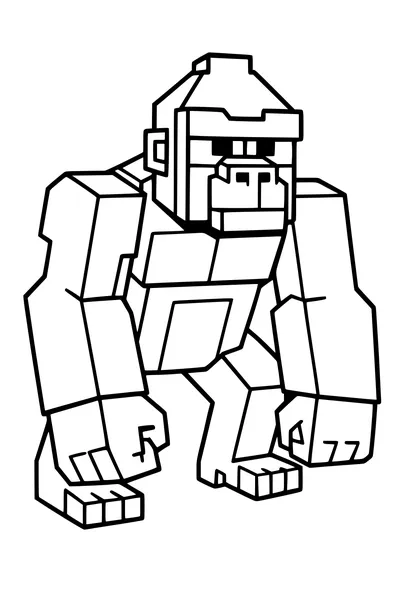 Blocky Gorilla Stomp Stomp