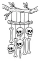 Bone Chimes in the Haunted Tree