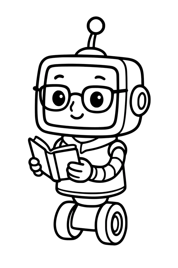 Bookish Bot on Wheels