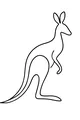 Kangaroo on Hopping Patrol