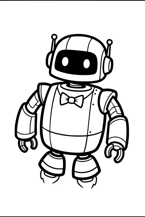 Bow-Tie Bot With Rocket Boots