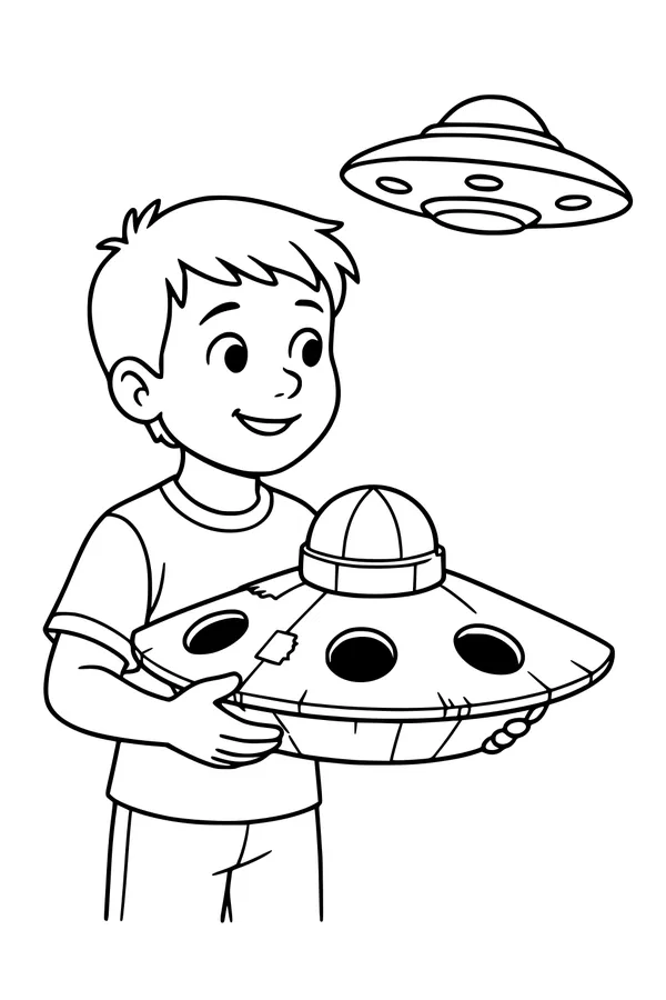 Backyard Saucer Captain