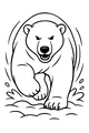 Big Bear Stomps Through the Snow