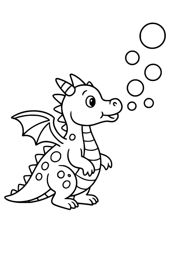 Bubble Dragon Giggles