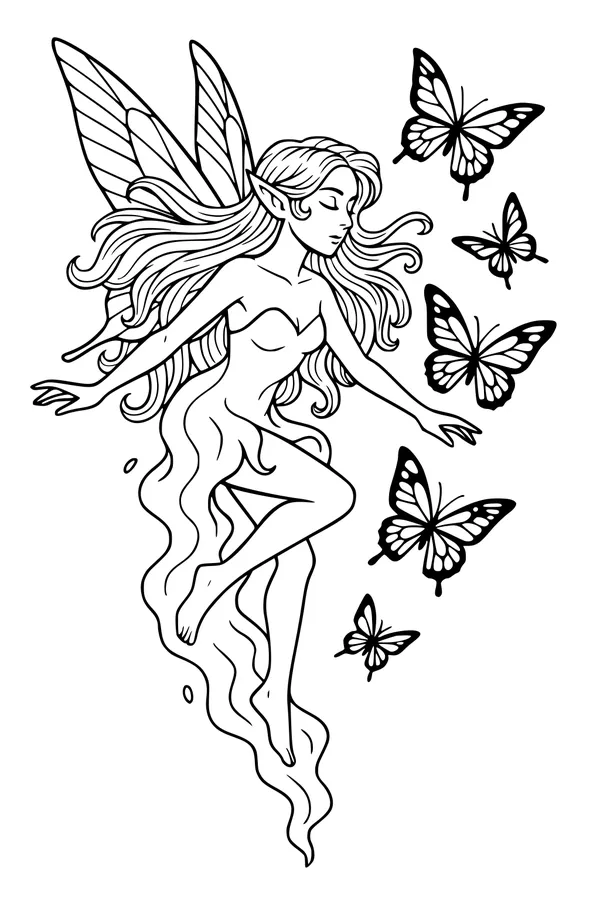Butterfly Ballet Fairy