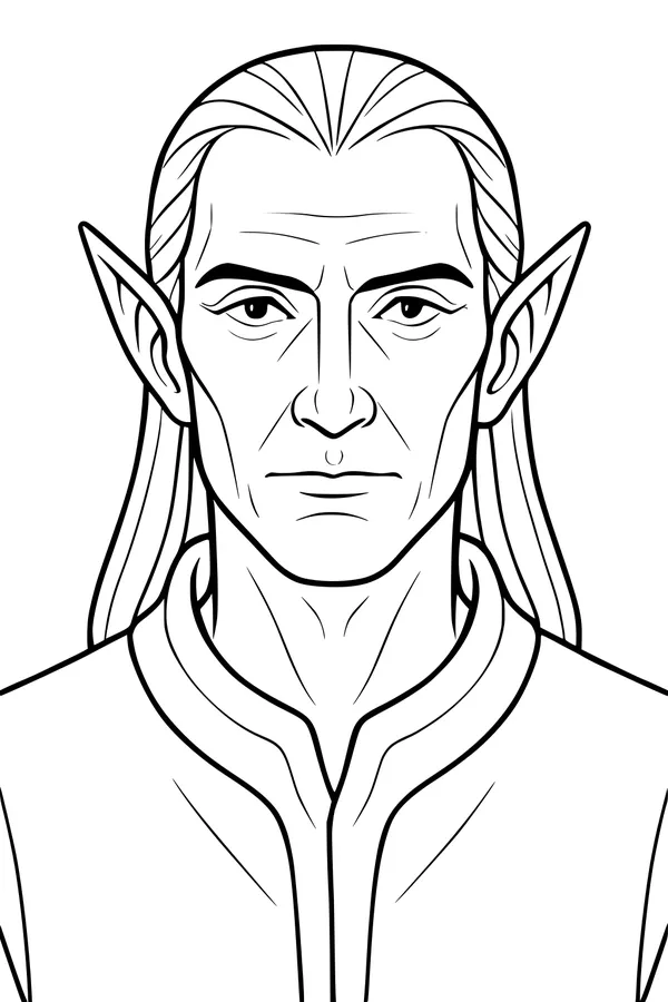 Wise Elf of the Forest Glade