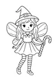 Candy Cane Fairy Girl