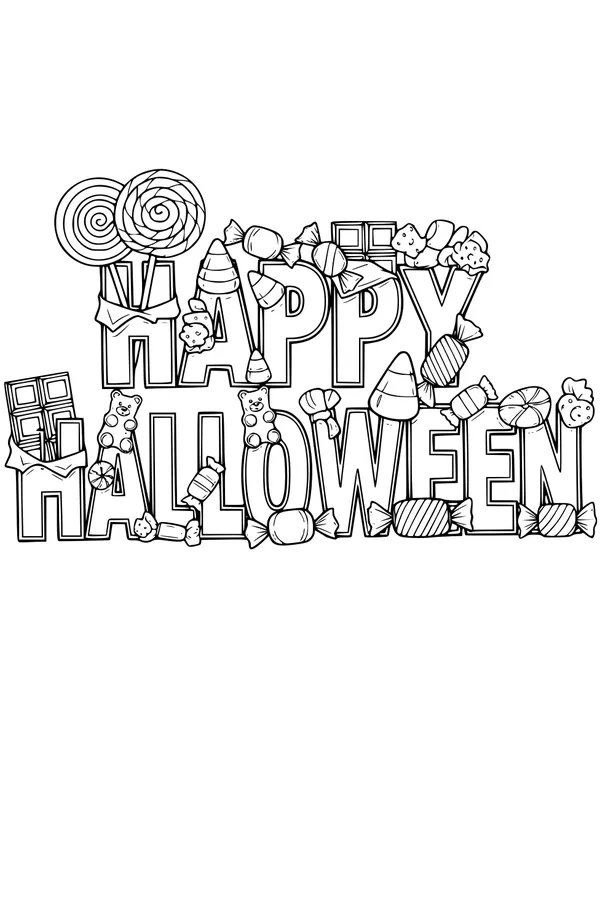 Treat-Topped Happy Halloween