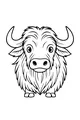 Fuzzy Buffalo With Big Round Eyes